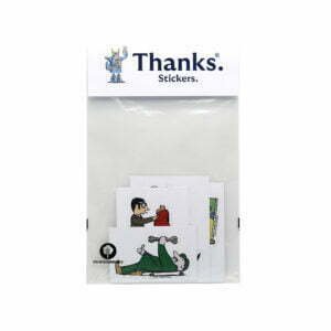Thanks.London - Arthur’s Bunch Sticker Pack - 3 TSWB01 One Pack Box 3 1