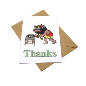 Thanks.London - Irie Greetings Card - 6 Pack - 4 TGC07 One Card Box 4 1