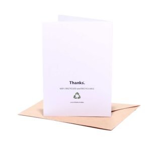 Thanks.London - Hiro Greetings Card - 6 Pack - master back